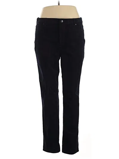 Pre-owned Talbots Casual Pants In Black