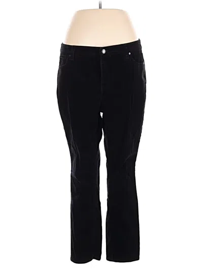 Pre-owned Talbots Casual Pants In Black