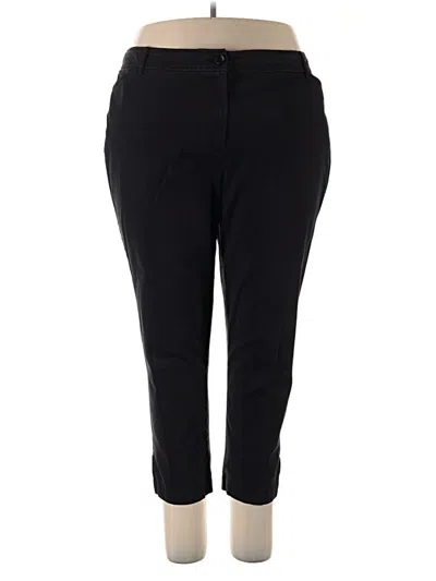 Pre-owned Talbots Casual Pants In Black