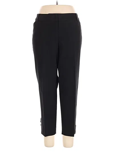 Pre-owned Talbots Casual Pants In Black