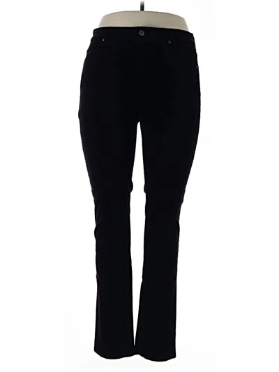 Pre-owned Talbots Casual Pants In Black