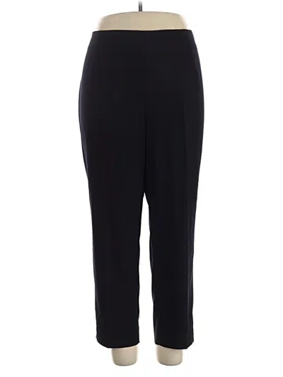 Pre-owned Talbots Casual Pants In Black