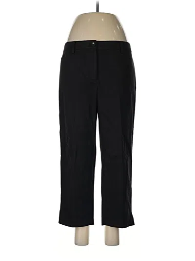 Pre-owned Talbots Casual Pants In Black