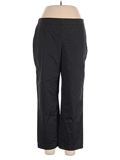 Pre-owned Talbots Casual Pants In Black