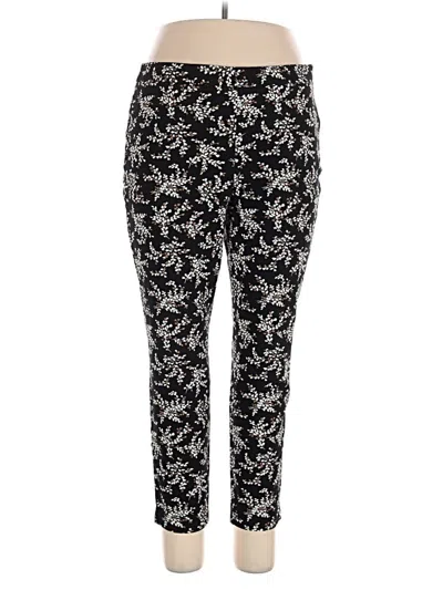 Pre-owned Talbots Casual Pants In Black