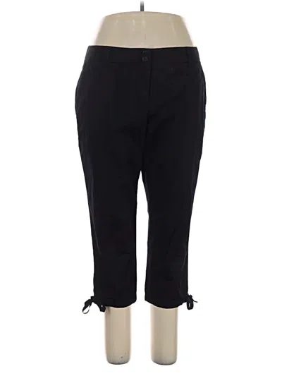 Pre-owned Talbots Casual Pants In Black