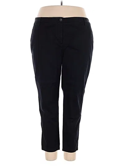 Pre-owned Talbots Casual Pants In Black