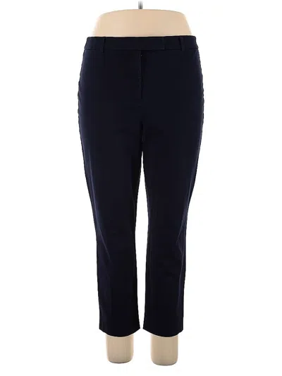 Pre-owned Talbots Casual Pants In Blue