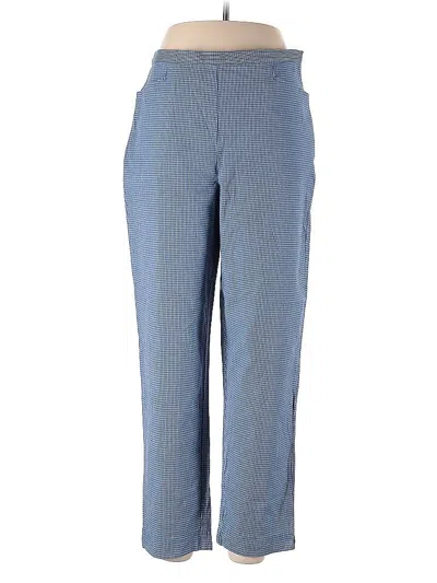 Pre-owned Talbots Casual Pants In Blue