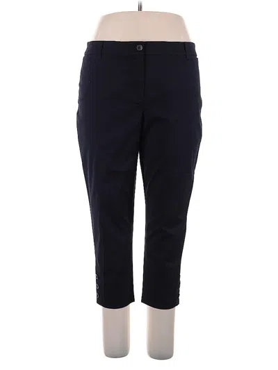 Pre-owned Talbots Casual Pants In Blue