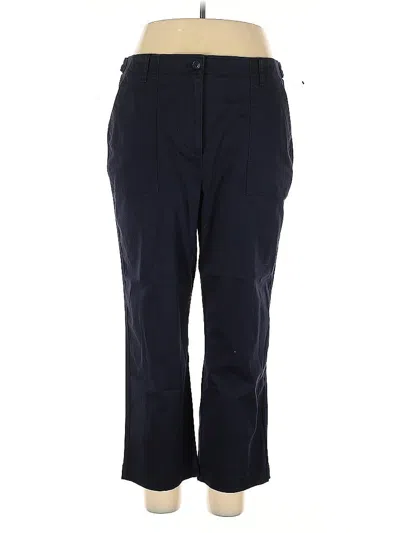 Pre-owned Talbots Casual Pants In Blue