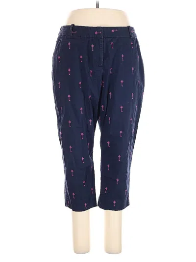 Pre-owned Talbots Casual Pants In Blue