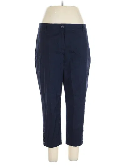 Pre-owned Talbots Casual Pants In Blue