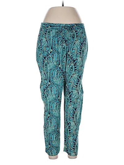 Pre-owned Talbots Casual Pants In Blue