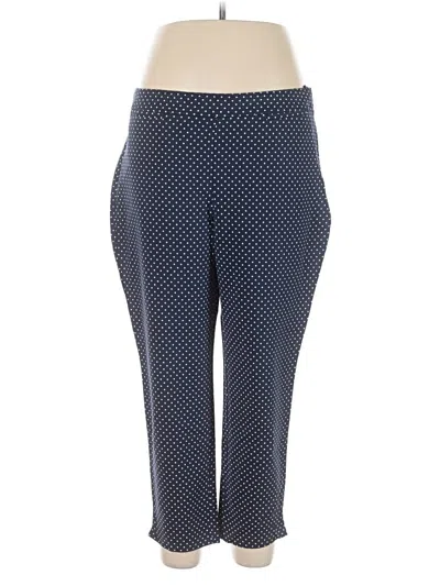 Pre-owned Talbots Casual Pants In Blue