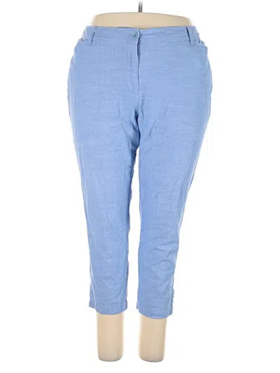 Pre-owned Talbots Casual Pants In Blue