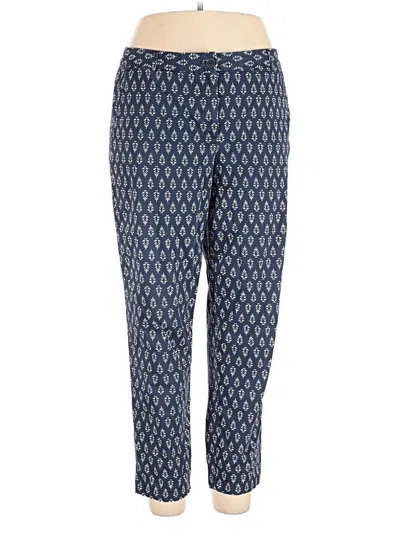 Pre-owned Talbots Casual Pants In Blue