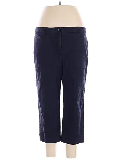 Pre-owned Talbots Casual Pants In Blue