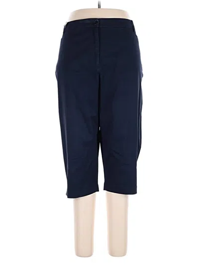 Pre-owned Talbots Casual Pants In Blue