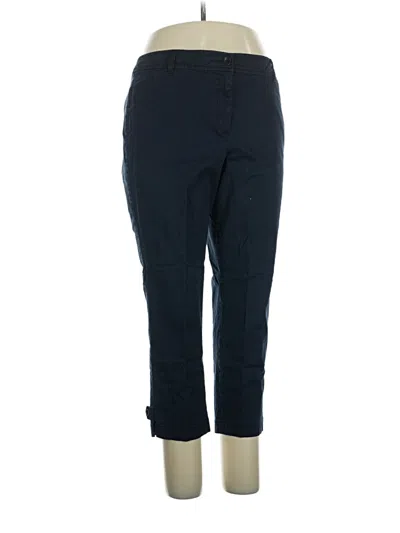 Pre-owned Talbots Casual Pants In Blue