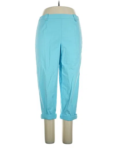 Pre-owned Talbots Casual Pants In Blue