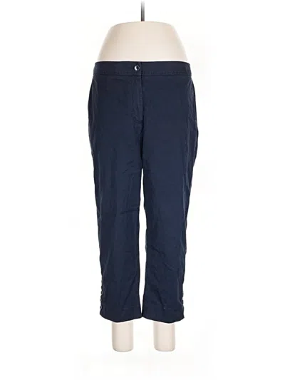 Pre-owned Talbots Casual Pants In Blue