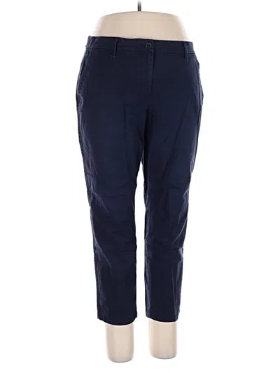 Pre-owned Talbots Casual Pants In Blue