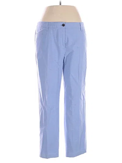 Pre-owned Talbots Casual Pants In Blue