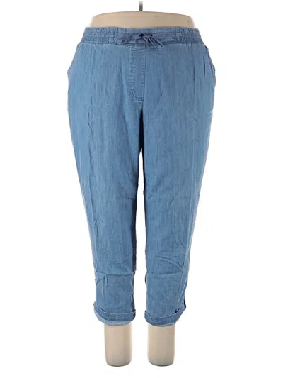 Pre-owned Talbots Casual Pants In Blue