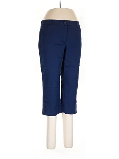 Pre-owned Talbots Casual Pants In Blue