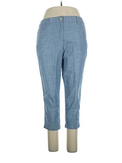 Pre-owned Talbots Casual Pants In Blue