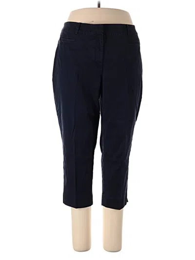 Pre-owned Talbots Casual Pants In Blue