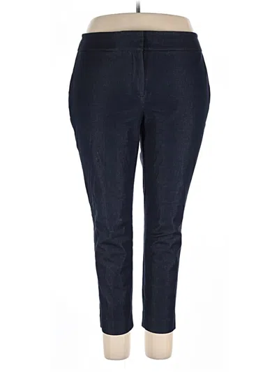 Pre-owned Talbots Casual Pants In Blue