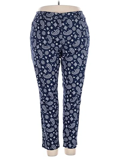 Pre-owned Talbots Casual Pants In Blue