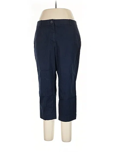 Pre-owned Talbots Casual Pants In Blue