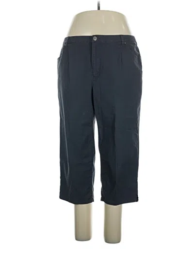 Pre-owned Talbots Casual Pants In Blue