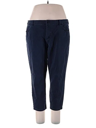 Pre-owned Talbots Casual Pants In Blue