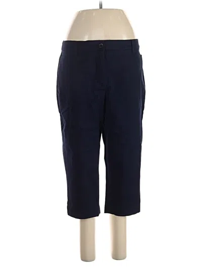 Pre-owned Talbots Casual Pants In Blue