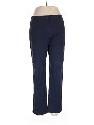 Pre-owned Talbots Casual Pants In Blue
