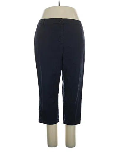Pre-owned Talbots Casual Pants In Blue