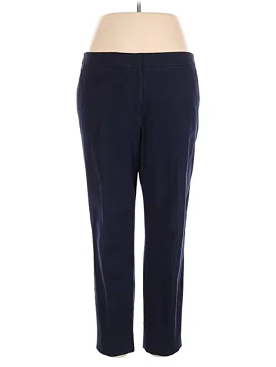 Pre-owned Talbots Casual Pants In Blue