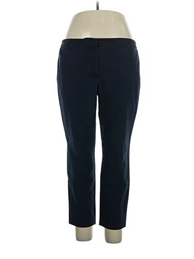 Pre-owned Talbots Casual Pants In Blue