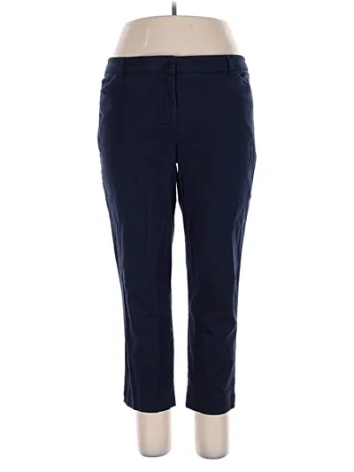 Pre-owned Talbots Casual Pants In Blue