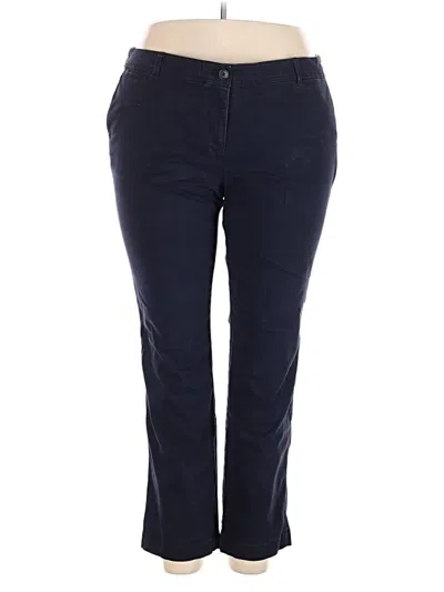 Pre-owned Talbots Casual Pants In Blue