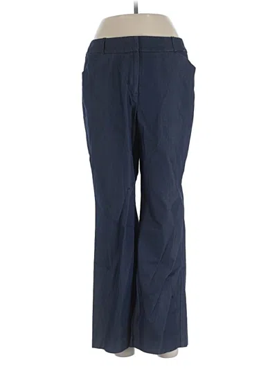 Pre-owned Talbots Casual Pants In Blue