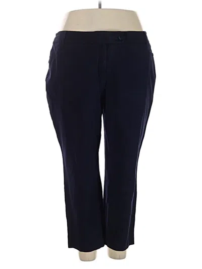 Pre-owned Talbots Casual Pants In Blue