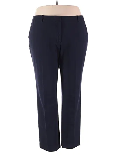 Pre-owned Talbots Casual Pants In Blue