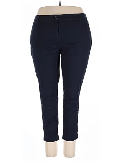 Pre-owned Talbots Casual Pants In Blue