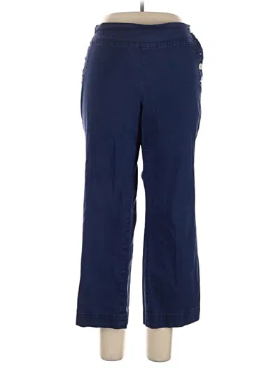 Pre-owned Talbots Casual Pants In Blue