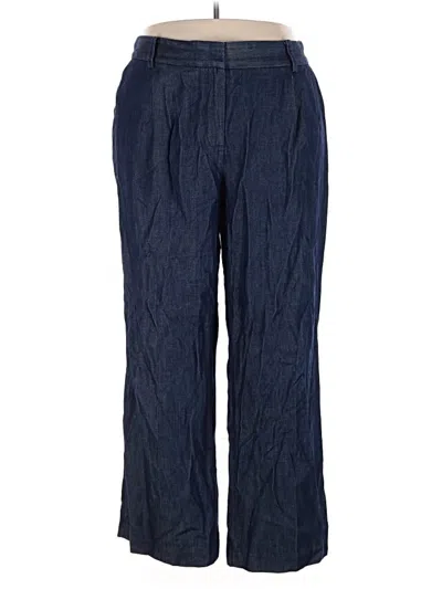 Pre-owned Talbots Casual Pants In Blue